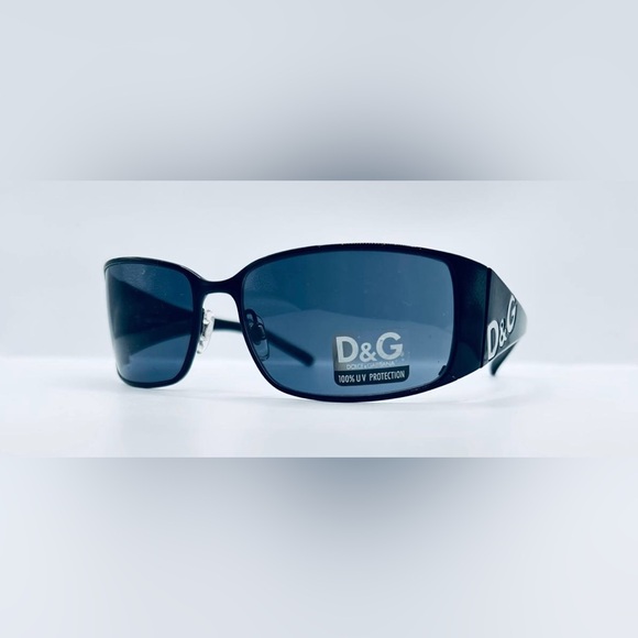 Dolce & Gabbana D&G 6010 Black Oval Sunglasses Frames - Picture 2 of 8